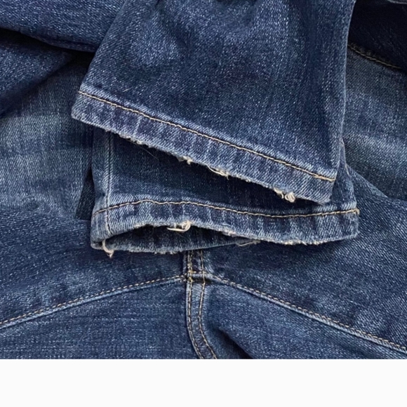 Joe's Jeans Keagan Mid Rise Skinny Jeans Medium Blue Wash Stretch Distressed 28 - Picture 3 of 7